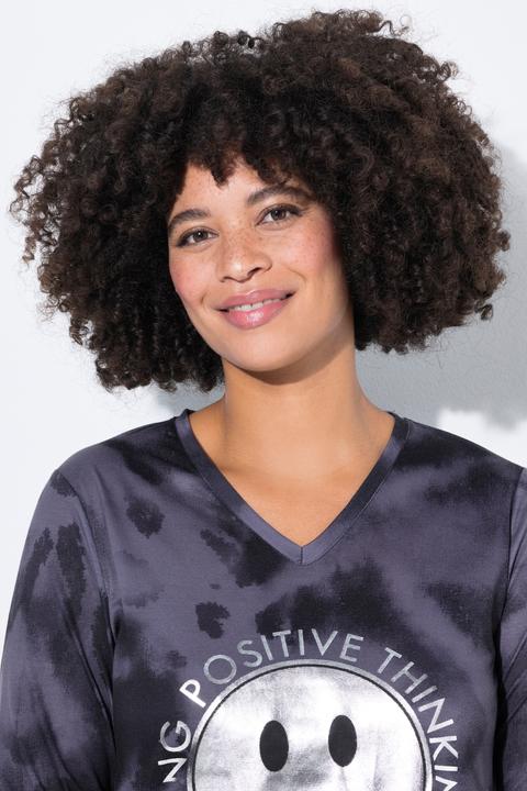 Image du produit Angel of Style T-Shirt, Regular Fit, glänzender Smiley (52)