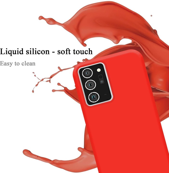 Actual product image Cadorabo TPU Liquid Silicone Case Cover (Samsung Galaxy Note 20+)