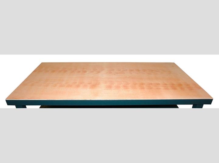 Produktbild Dema Mobile Werkbank fahrbar rot 1200 x 600mm (60 cm, 120 cm)