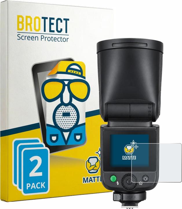 Produktbild BROTECT Entspiegelungsfolie für Godox V1 mid Displayschutz Displayschutzfolie Folie Matt