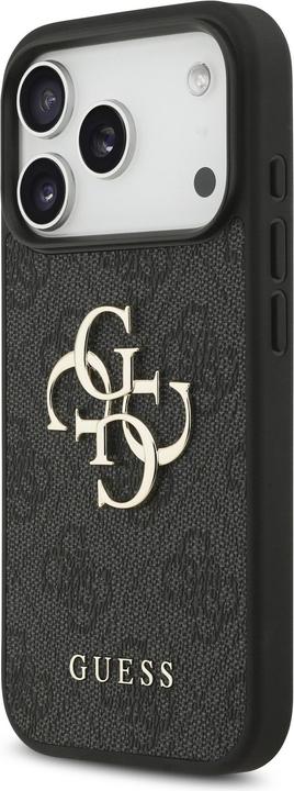 Produktbild Guess - Hardcase 4G Classic Logo with Strap (GUHCP17LP4GMGSK) - iPhone 17 Pro - Black (Apple iPhone 17 Pro)