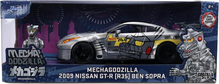 Image du produit Jada Mechagodzilla 2009 Nissan GT-R 1:24