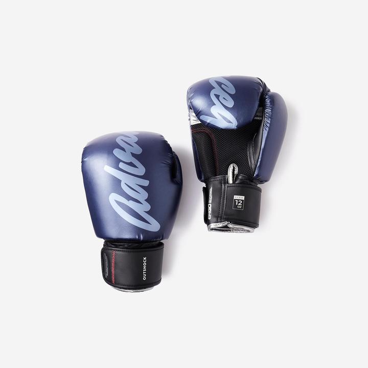 Image du produit Outshock Gants de kickboxing - bleu (14 OZ)