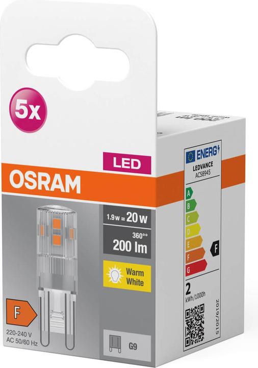 Actual product image Osram Led Base Pin G9 (G9, 200 lm, 1 x)
