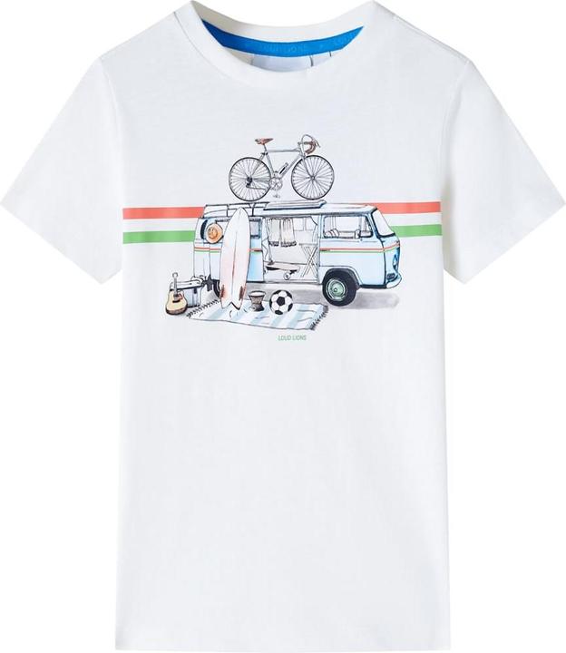 Immagine prodotto vidaXL Maglietta per bambini Ecru 116,Materiale: 100 % cotone,Colore (116)