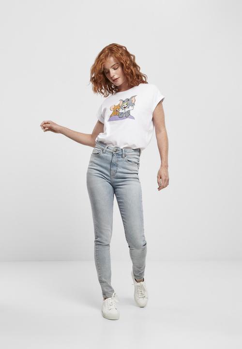 Produktbild Merchcode Ladies Tom & Jerry Pose Tee (XS)
