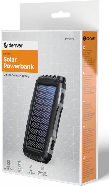 Actual product image Denver random 6v205UMKOy (20000 mAh, 10.50 W, 74 Wh)