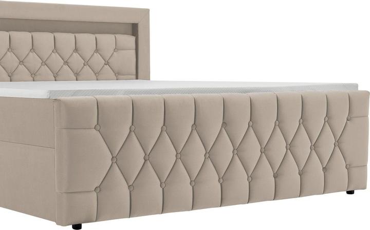 Immagine prodotto Juskys Letto a molle Leona (140 x 200 cm)