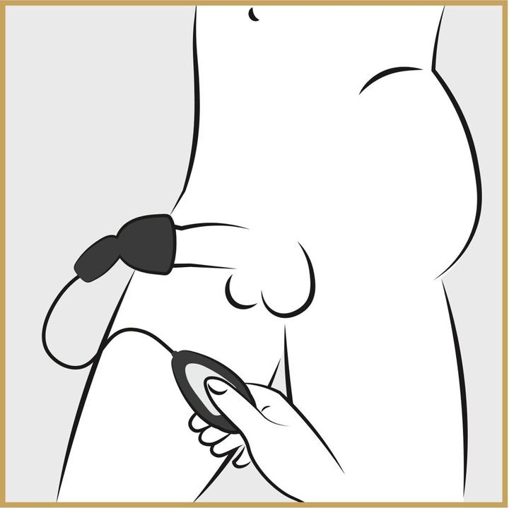 Actual product image Sweet Smile Vibrating glans attachment