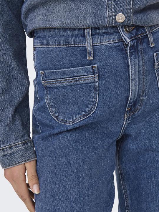 Actual product image Only ONLJUICY Hohe Taille Weiter Beinschnitt Jeans Jeans mit weitem Bein (W30/L32)
