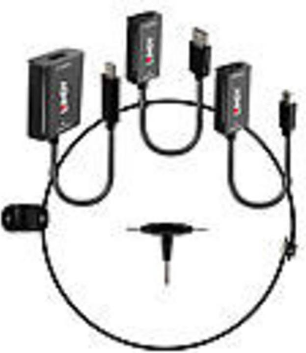 Produktbild Lindy Multi-AV to HDMI Converter Tether (USB Typ-C, HDMI, 4.20 cm)