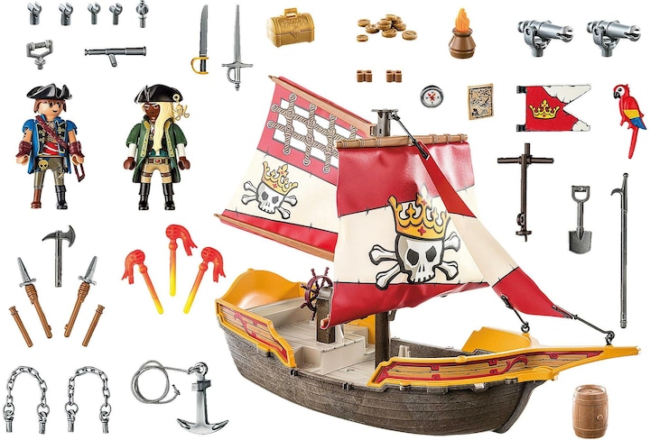 Produktbild Playmobil Kleines Piratenschiff (71418, Playmobil Pirates)