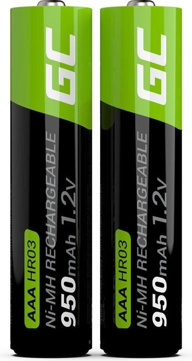 Actual product image GreenCell Rechargeable (2 pcs., AAA, 950 mAh)