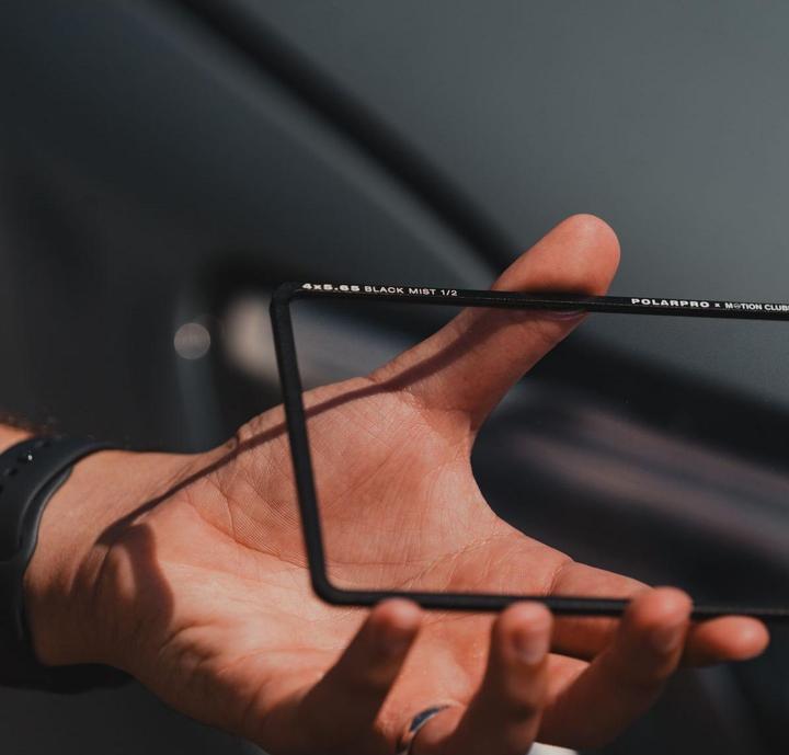 Produktbild PolarPro CineBlack 1/2 Density Filter, Objektivfilter Anwendung (Diffusionsfilter, ND- / Graufilter)