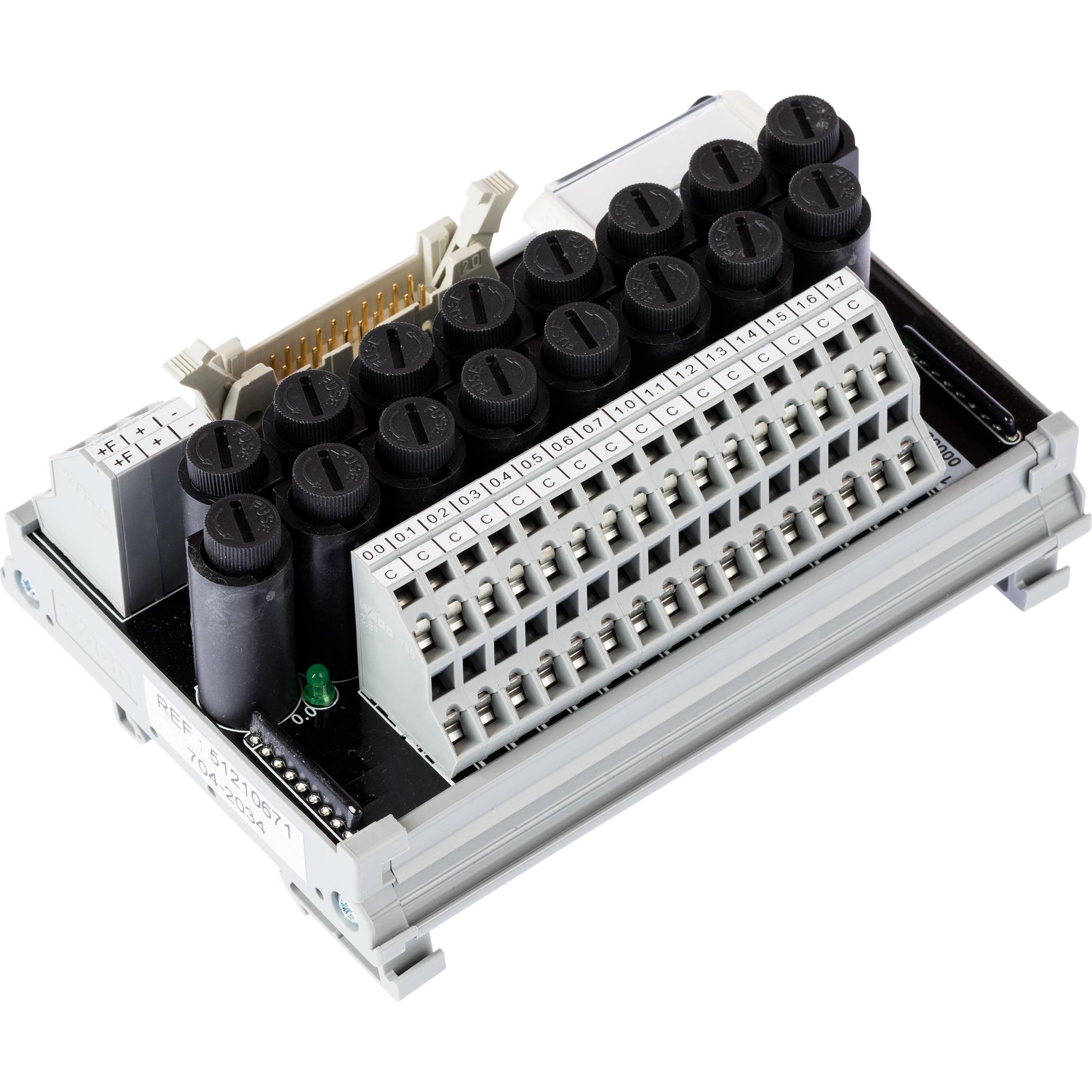 Wago Übergabemodul, Elektronikkabel + Stecker