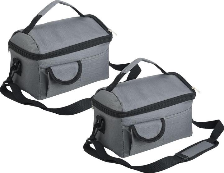 Comfort Aid 2er-Set Faltbare Mini-Kühltasche wasserdicht und auslaufsicher, 6 l (6 l)