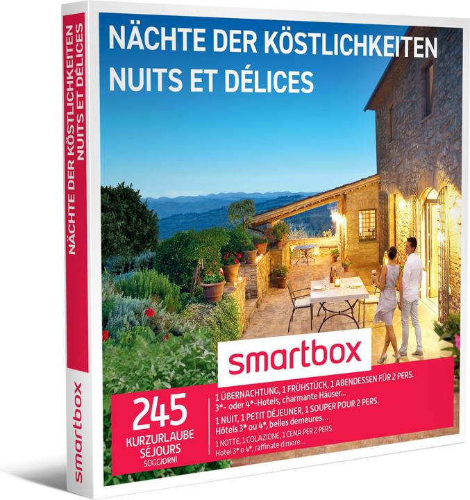 Image du produit Smartbox Nuits et délices (2 Personnes)