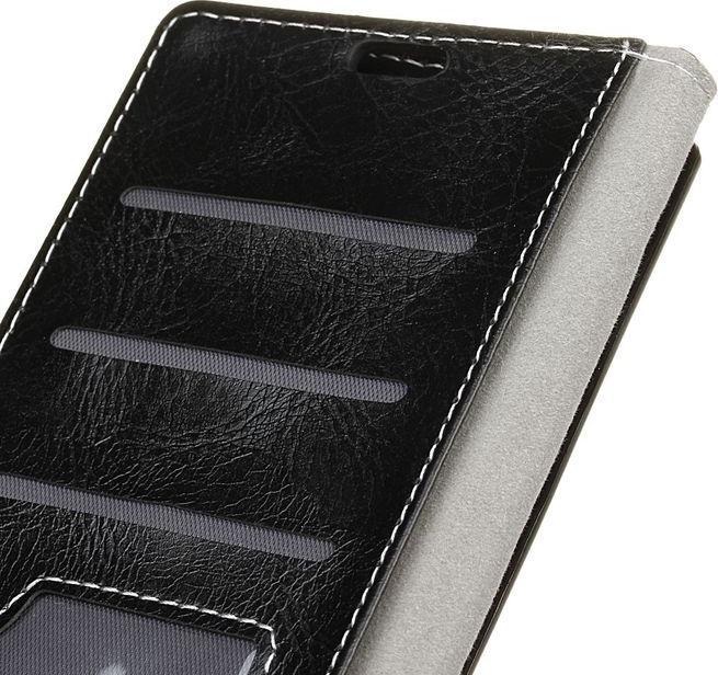 Actual product image MU Classic Crazy Horse III Leather Bookcover Series (Huawei P30)