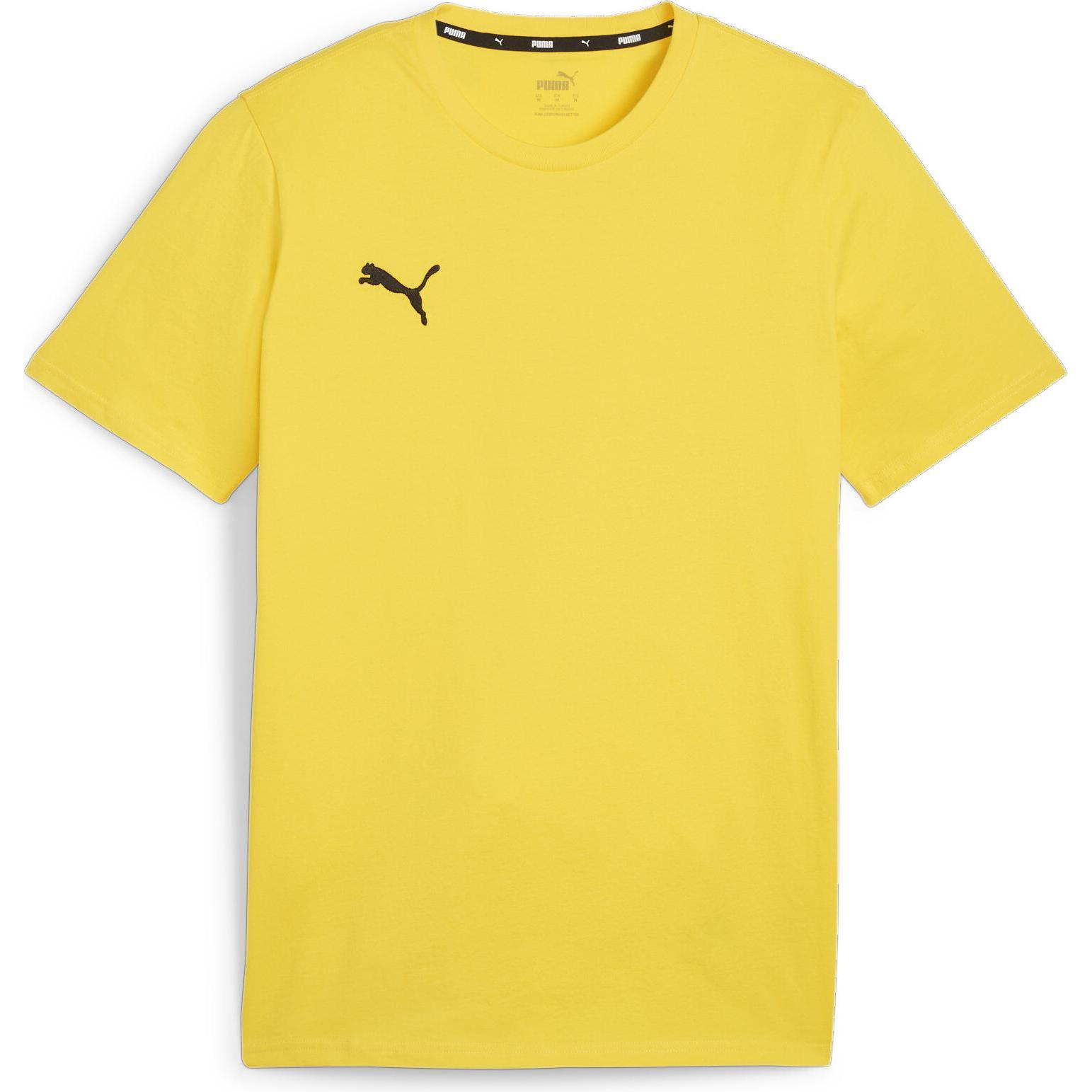 Puma, Herren, Sportshirt, teamGOAL Casuals Tee (XXL), Gelb, XXL