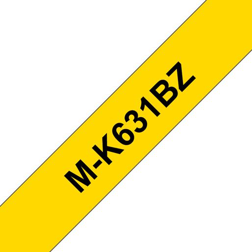 Produktbild Brother M-K631bz (1.20 cm, Gelb, Schwarz)