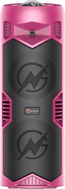 Productafbeelding N-Gear LGP5150 - Draadloze Bluetooth-Partyspeaker - Karaokeset - 1 Microfoon - Ontdeklichting - Barbie (3 h, Oplaadbare batterij, Elektrische stroom)