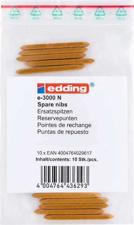 Produktbild Edding Ersatz-Filzspitzen (Weiss, 1 mm, 10 x)