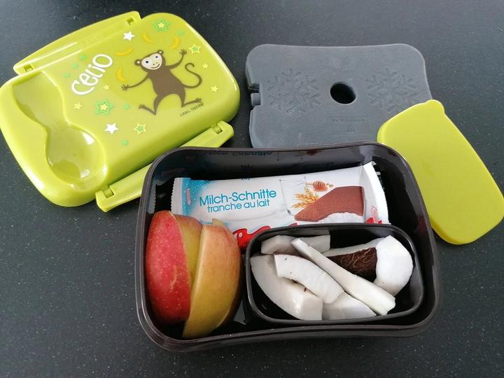 Actual product image Carl Oscar N'ice Box Kids with Ice Pack & Cutlery Grey