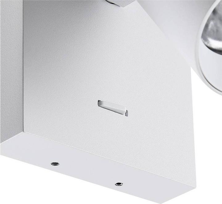 Actual product image Light In The Attic Records Wandaufbauleuchte, Can Tilt eckig, 1x 7.5 W GU10, 220-240 V/AC, IP 20 (GU10)