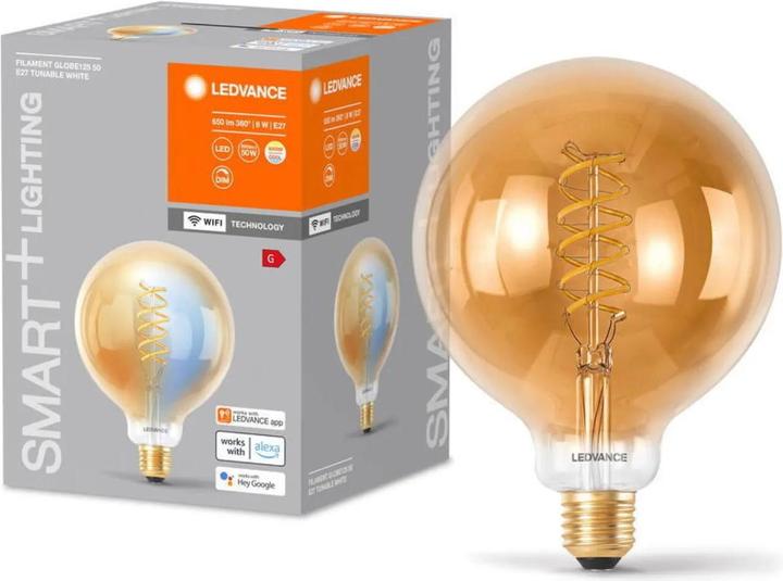 Produktbild Ledvance gold / messing (E27, 8 W, 650 lm, 1 x, G)