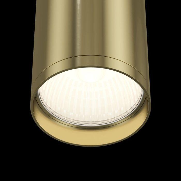 Actual product image Maytoni FOCUS S ceiling light GU10 surface mounted brass (GU10)