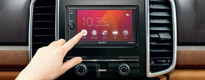 Actual product image Sony XAV-AX1000 (Apple Carplay)