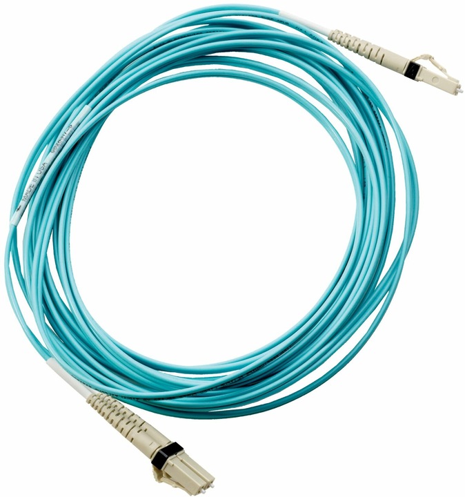 Actual product image HPE PremierFlex QK734A, OM4 network cable, 5m