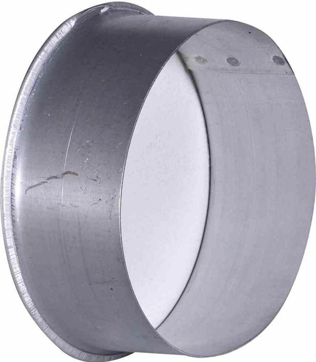Produktbild FireFix A130/K FAL Ofenrohrkapsel/Wandfutterdeckel, ø 130 mm - für 0,6 mm Starke Ofenrohre, Silb
