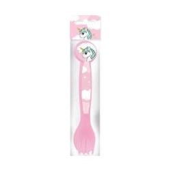 Thumbnail - Procos, Kindergeschirr + Kinderbesteck, Unicorn Range Kunststoffbesteckset - 2-tlg