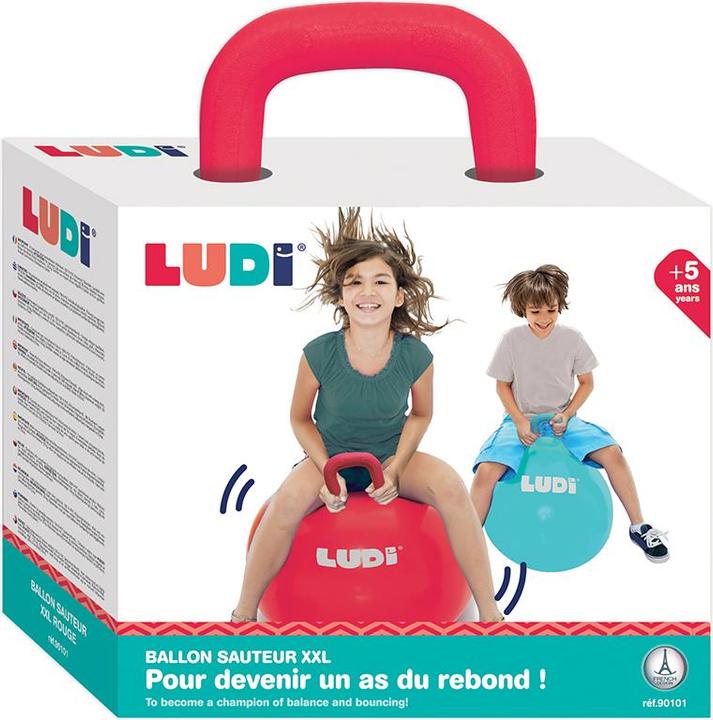 Actual product image LUDI Space hopper - Red - LU90101