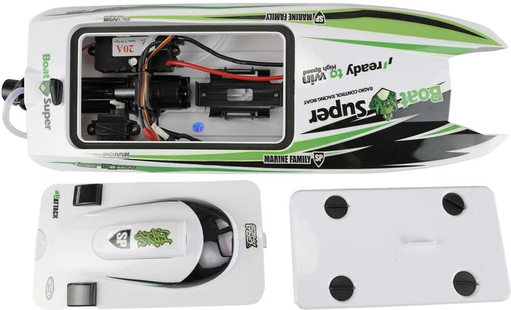 Produktbild Amewi Katamaran Jetboot Green Arrow 400 mm