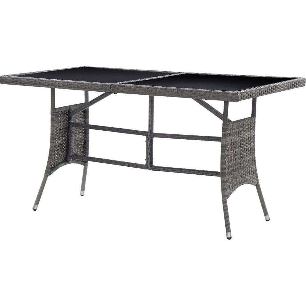 VidaXL, Gartentisch + Balkontisch, Gartentisch (80 cm)