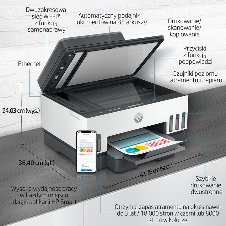 Produktbild HP Smart Tank 750 All-in-One (Tintentank, Farbe)
