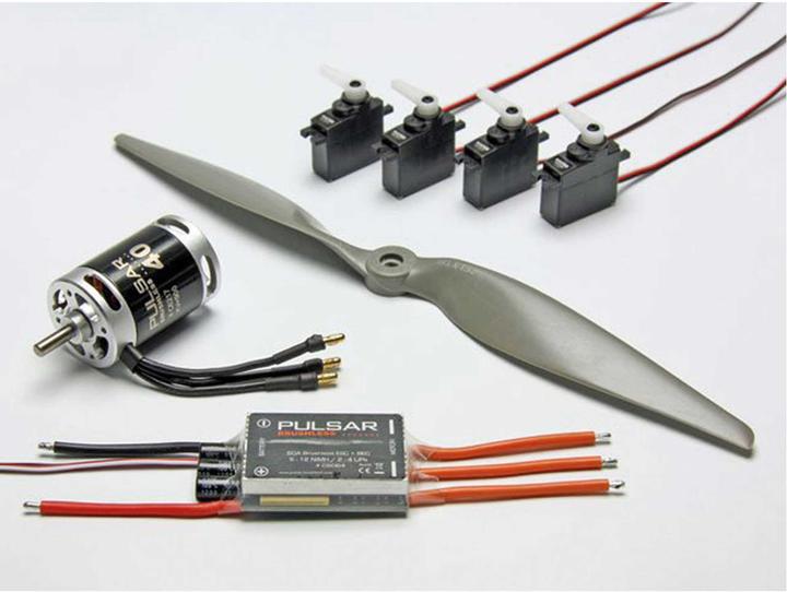 Produktbild Pichler Charly 1500 mm ARTF Combo inkl. Motor, Regler, Servos (Motorflugzeug)