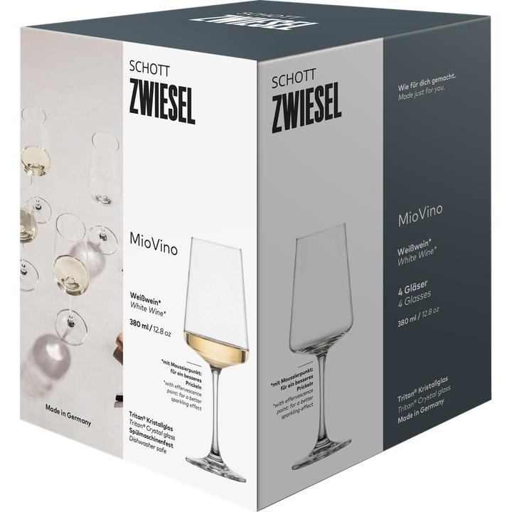 Produktbild Schott Zwiesel MioVino (38 cl, 4 Gläser, Weissweingläser)