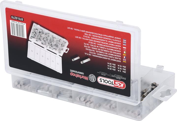 Image du produit KS Tools Assortiment de fusibles en verre (30 A)