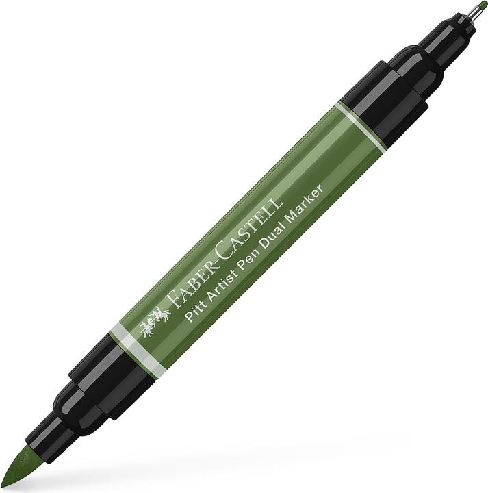 Image du produit Faber-Castell Stylo à encre de Chine Pitt Artist Pen Dual Vert Chromium