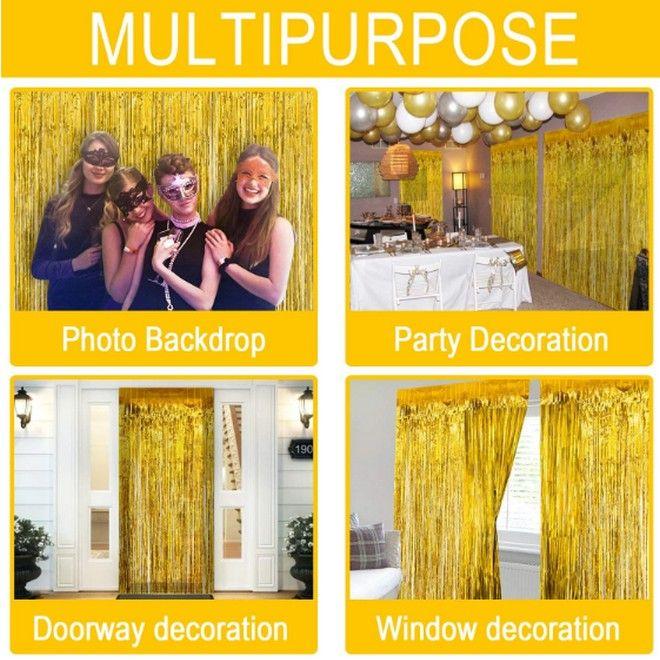 Actual product image MU Style Tinsel Curtain (3x1m) (1 pcs.)