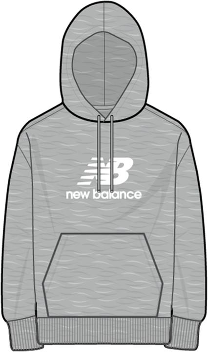 Actual product image New Balance Essentials Stacked Logo Hoodie (XXL)