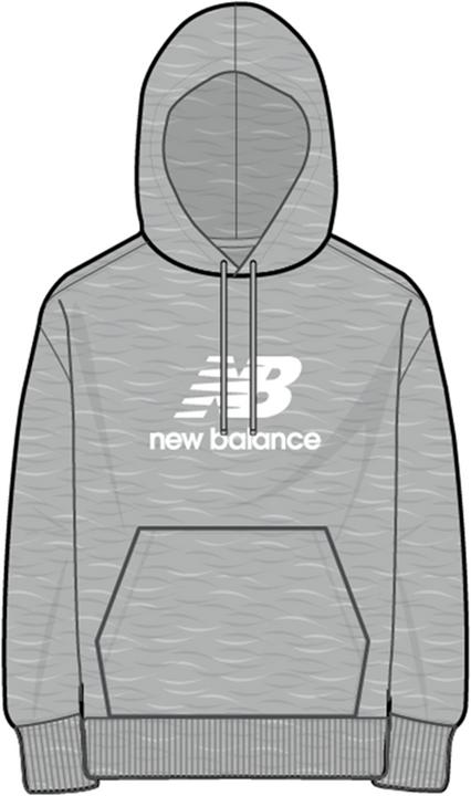 Produktbild New Balance Essentials Stacked Logo Hoodie (L)