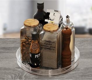 Produktbild Storage Solutions Kühlschrank-Drehteller, Organizer-Drehplatte, Ø 24 cm