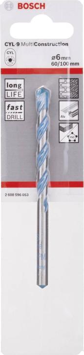 Actual product image Bosch Professional Zubehör Carbide multipurpose drill 6 m (5.5 mm)