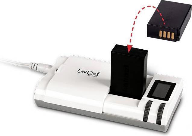 Actual product image Hähnel UniPal Plus V2 Universal Charger for LI-Ion Batteries (Camera battery charger)