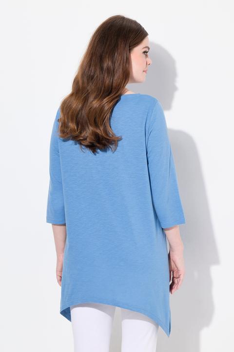 Produktbild Ulla Popken Shirt, PURE, U-Boot-Ausschnitt, 3/4-Arm (50, 52)
