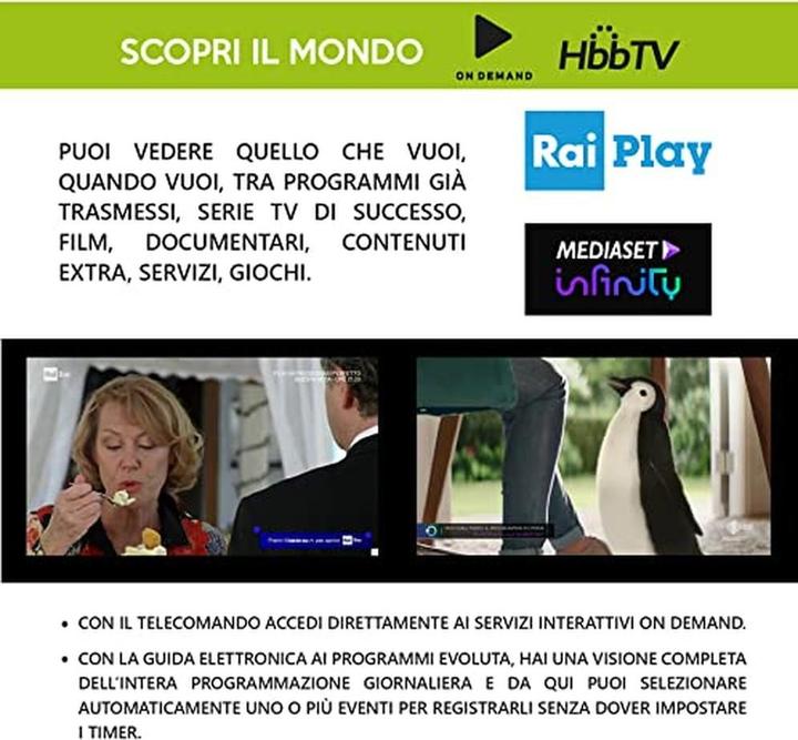 Produktbild Digiquest RICD1234 Set-Top-Box TV Kabel 4K Ultra HD Schwarz (DVB-S2, DVB-T2, CI-Schacht)